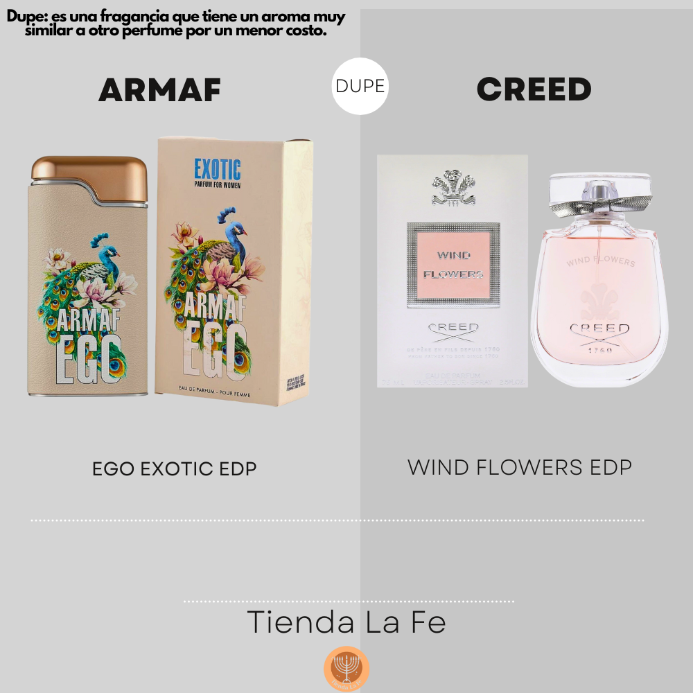 ARMAF EGO EXOTIC EDP 100ML (M) (DUPE CREED WIND FLOWERS EDP)