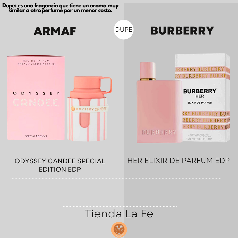 ARMAF ODYSSEY CANDEE SPECIAL EDITION EDP 100ML (M) (DUPE BURBERRY HER ELIXIR DE PARFUM EDP)
