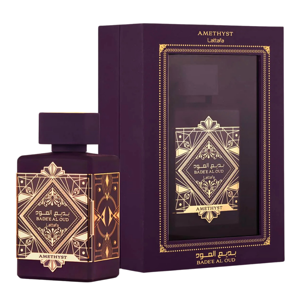 LATTAFA BADEE AL OUD AMETHYST EDP 100ML (U) (DUPE INITIO PARFUMS ATOMIC ROSE EDP)
