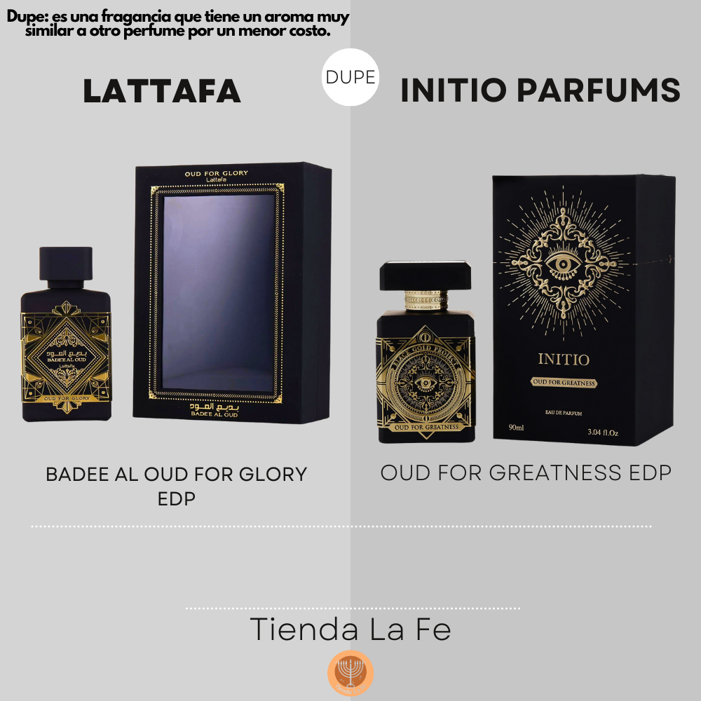 LATTAFA BADEE AL OUD FOR GLORY EDP 100ML (U) (DUPE INITIO PARFUMS OUD FOR GREATNESS EDP)