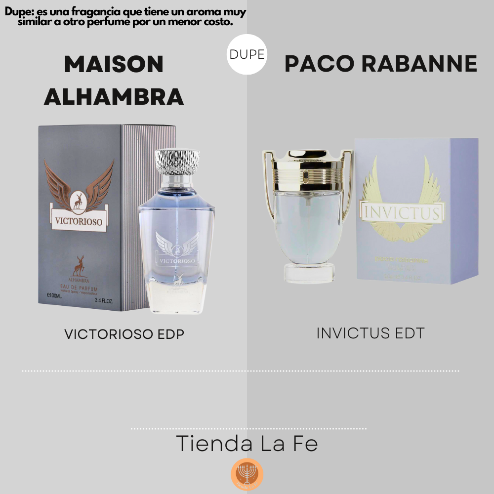 MAISON ALHAMBRA VICTORIOSO EDP 100ML (H) (DUPE PACO RABANNE INVICTUS EDT)