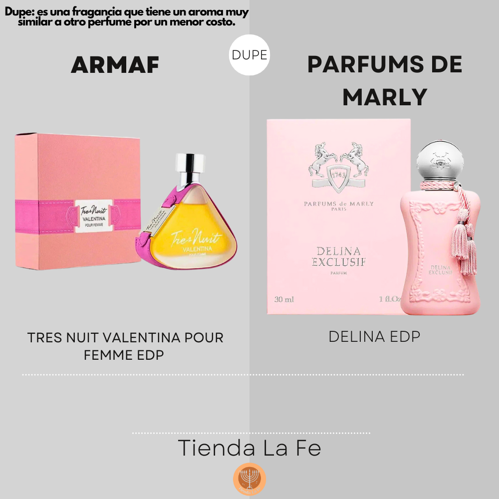 ARMAF TRES NUIT VALENTINA POUR FEMME EDP 100ML (M) (DUPE PARFUMS DE MARLY DELINA EDP)