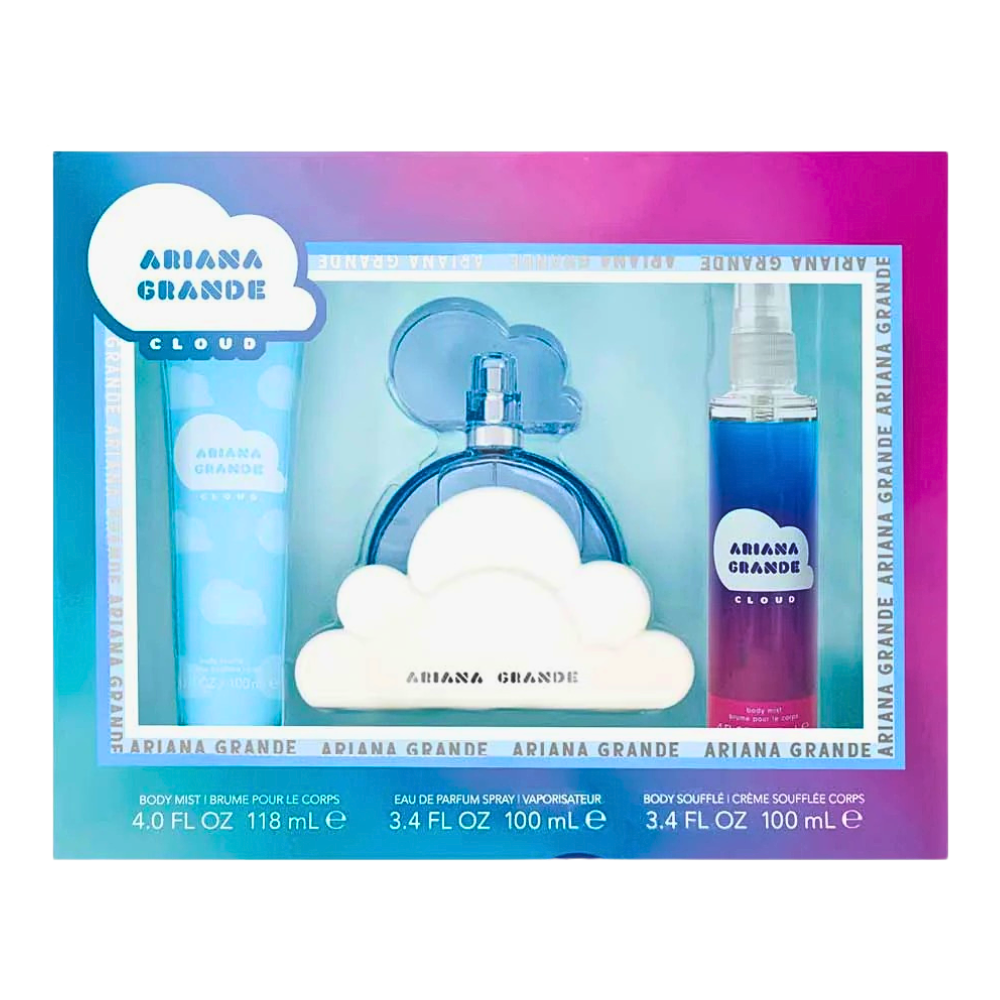 SET ARIANA GRANDE CLOUD EDP 100ML, BODY MIST 118ML, BODY LOTION 100ML