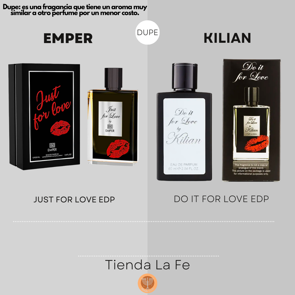 EMPER JUST FOR LOVE EDP 100ML (M) (DUPE KILIAN DO IT FOR LOVE EDP)