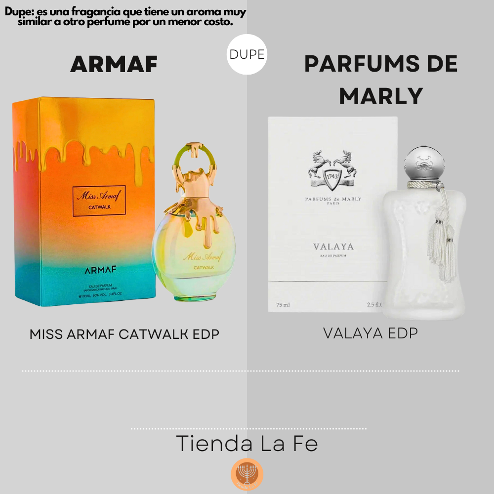 ARMAF MISS ARMAF CATWALK EDP 100ML (M) (DUPE PARFUMS DE MARLY VALAYA EDP)