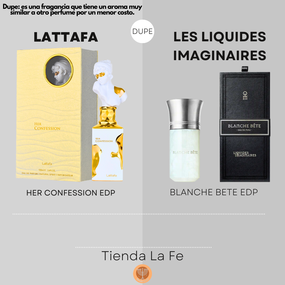 LATTAFA HER CONFESSION EDP 100ML (M) (DUPE KENZO AMOUR LES LIQUIDES IMAGINAIRES BLANCHE BETE EDP)
