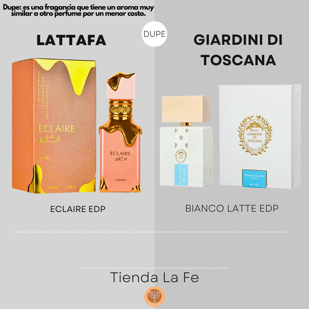 LATTAFA ECLAIRE EDP 100ML (M) (DUPE GIARDINI DI TOSCANA BIANCO LATTE EDP)