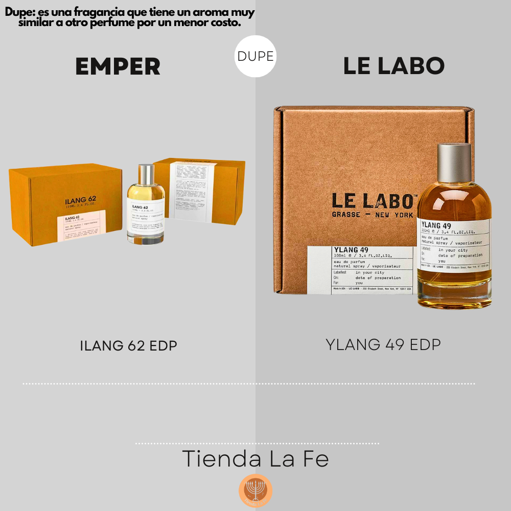 EMPER ILANG 62 EDP 100ML (M) (DUPE LE LABO YLANG 49 EDP)
