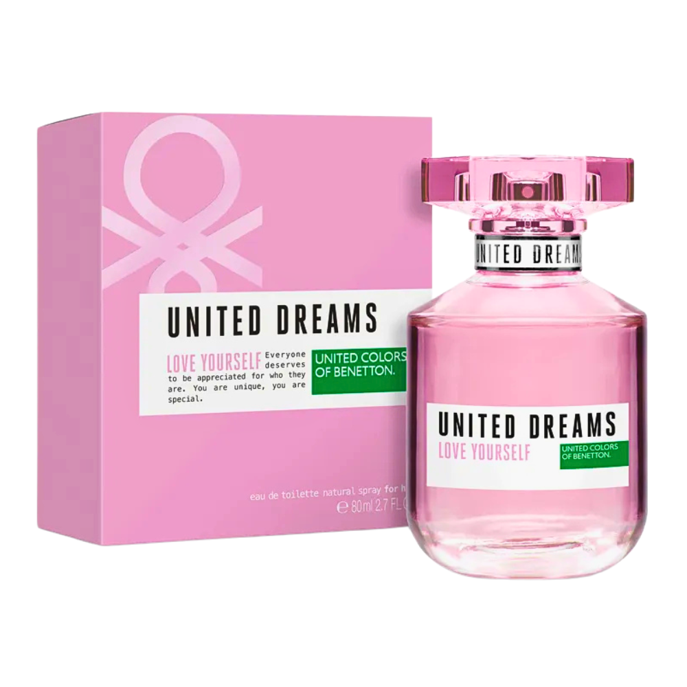 UNITED COLORS OF BENETTON UNITED DREAMS LOVE YOURSELF EDT 80ML (M)