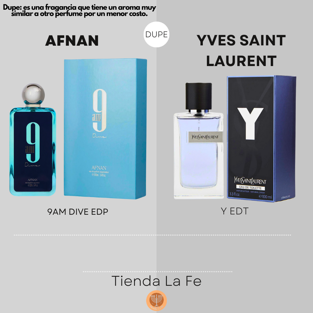 AFNAN 9AM DIVE EDP 150ML (U) (DUPE YVES SAINT LAURENT Y EDT)
