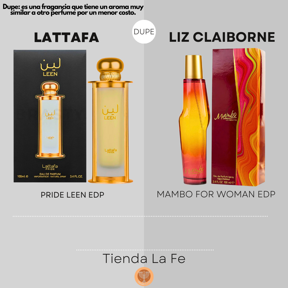 LATTAFA PRIDE LEEN EDP 100ML (M) (DUPE LIZ CLAIBORNE MAMBO FOR WOMAN EDP)