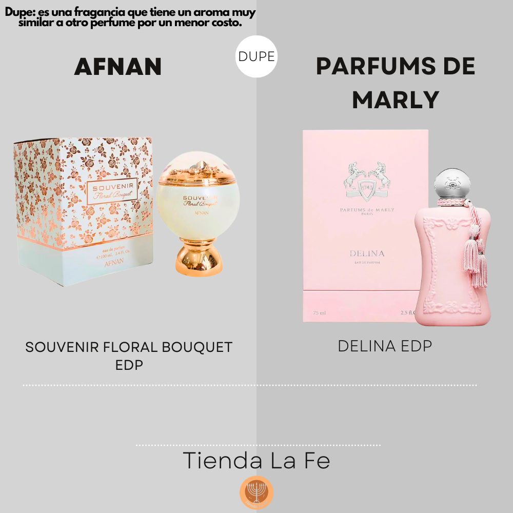 AFNAN SOUVENIR FLORAL BOUQUET EDP 100ML (M) (DUPE PARFUMS DE MARLY DELINA EDP)