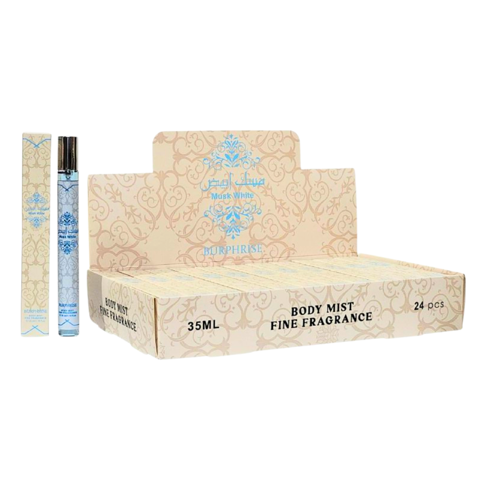 PERFUME EN TUBO PARA MUJER MUSK WHITE BURPHRISE EDP 35ML (M)