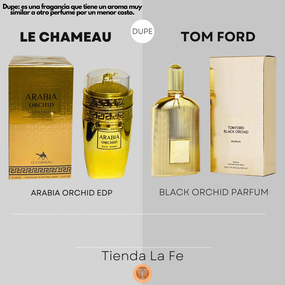 LE CHAMEAU ARABIA ORCHID EDP 100ML (M) (DUPE TOM FORD BLACK ORCHID PARFUM)