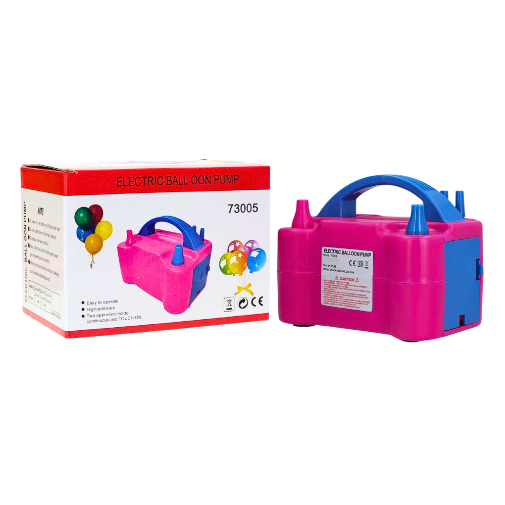 MAQUINA INFLADOR BOMBA ELECTRICA PARA INFLAR GLOBOS, FACIL DE OPERAR, ALTA PRESION ELECTRIC BALL OON PUMP 73005