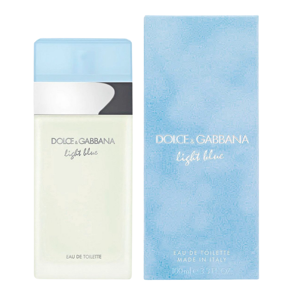 DOLCE & GABBANA LIGHT BLUE FOR WOMEN EDT 100ML (M)
