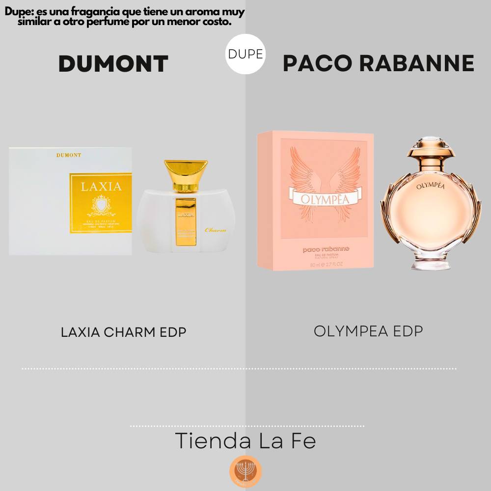 DUMONT LAXIA CHARM EDP 100ML (M) (DUPE PACO RABANNE OLYMPEA EDP)