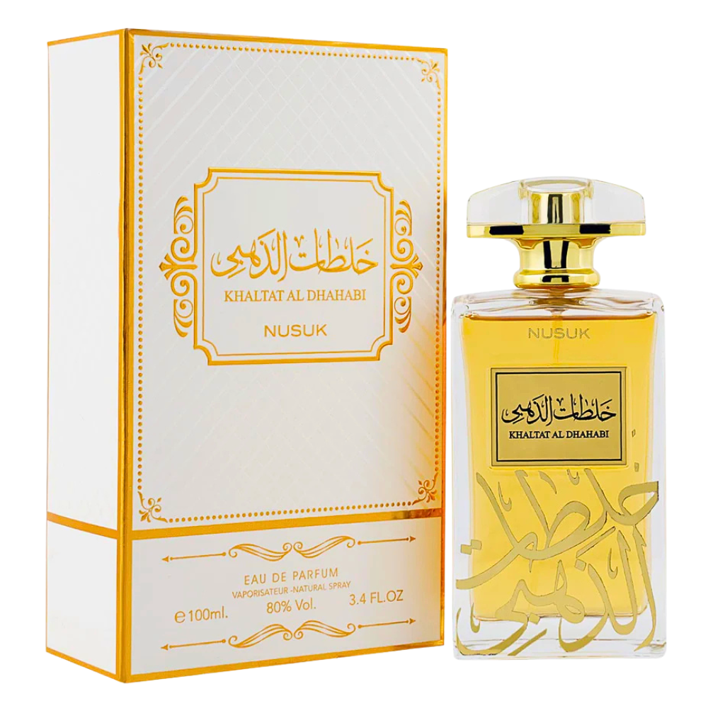 NUSUK KHALTAT AL DHAHABI EDP 100ML (M) (DUPE AMOUAGE HONOR WOMAN EDP)