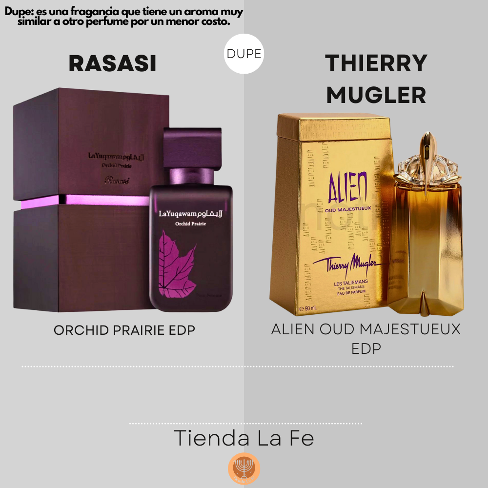 RASASI ORCHID PRAIRIE EDP 75ML (M) (DUPE THIERRY MUGLER ALIEN OUD MAJESTUEUX EDP)
