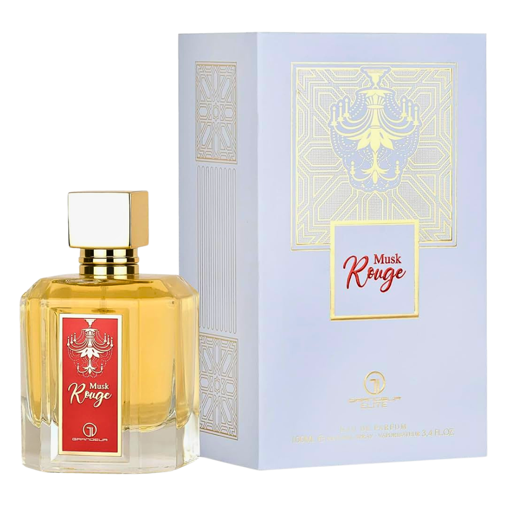 GRANDEUR ELITE MUSK ROUGE EDP 100ML (M) (DUPE MAISON FRANCIS KURKDJIAN BACCARAT ROUGE 540 EDP)