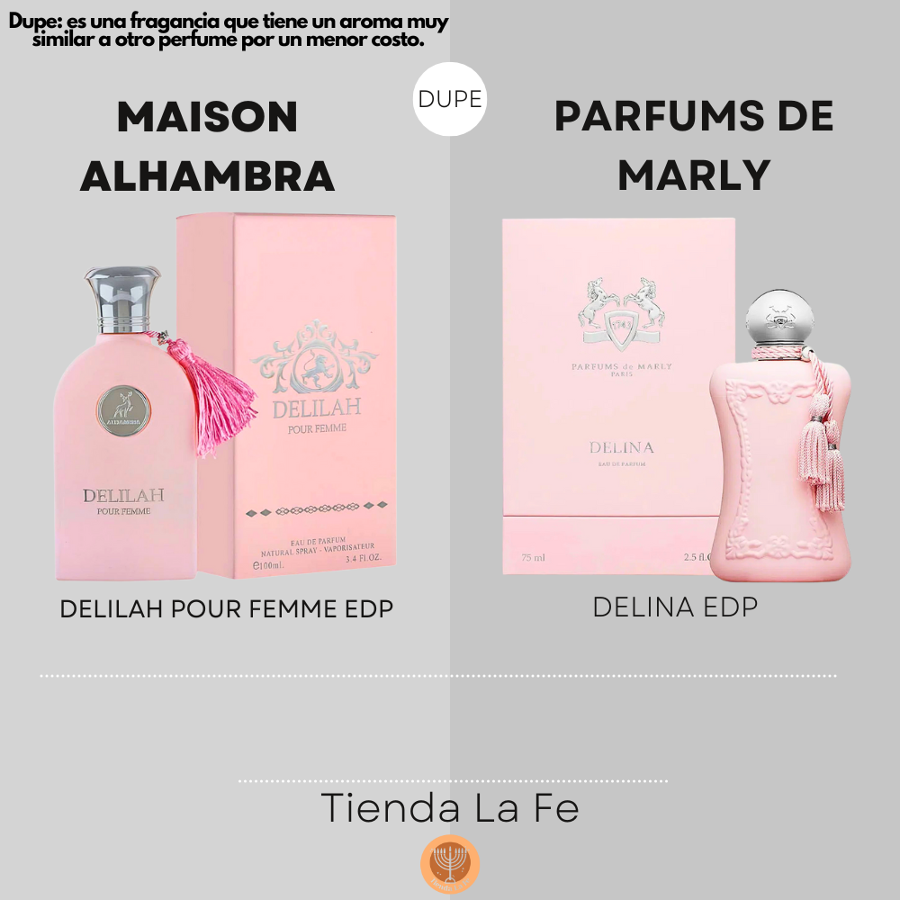 MAISON ALHAMBRA DELILAH POUR FEMME EDP 100ML (M) (DUPE PARFUMS DE MARLY DELINA EDP)