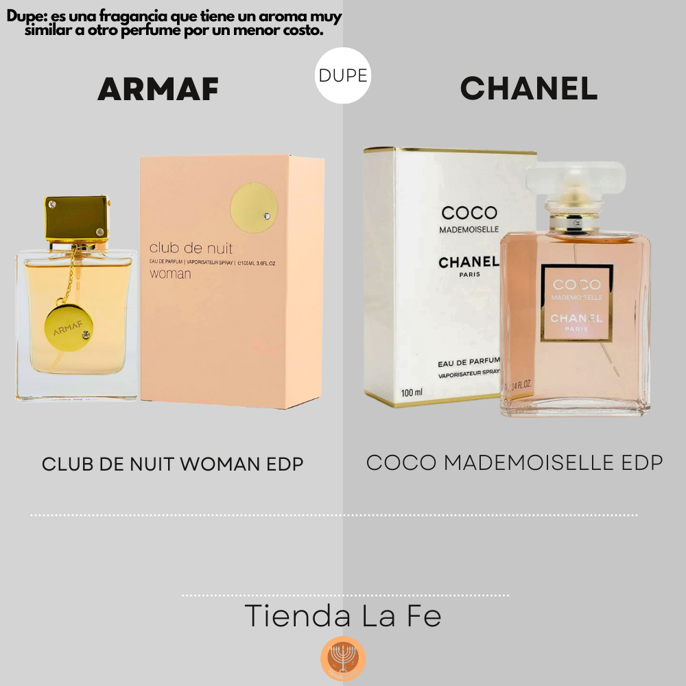 ARMAF CLUB DE NUIT WOMAN EDP 105ML (M) (DUPE CHANEL COCO MADEMOISELLE EDP)