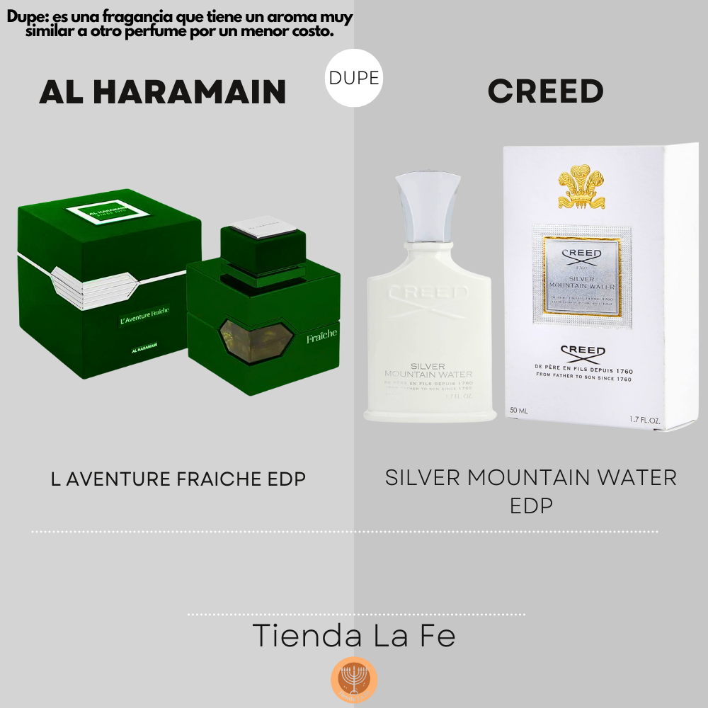 AL HARAMAIN L AVENTURE FRAICHE EDP 100ML (H) (DUPE CREED SILVER MOUNTAIN WATER EDP)
