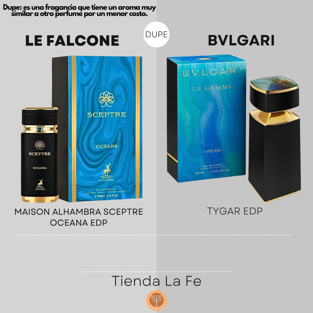 MAISON ALHAMBRA SCEPTRE OCEANA EDP 100ML (H) (DUPE BVLGARI LE GEMME OROM EDP)