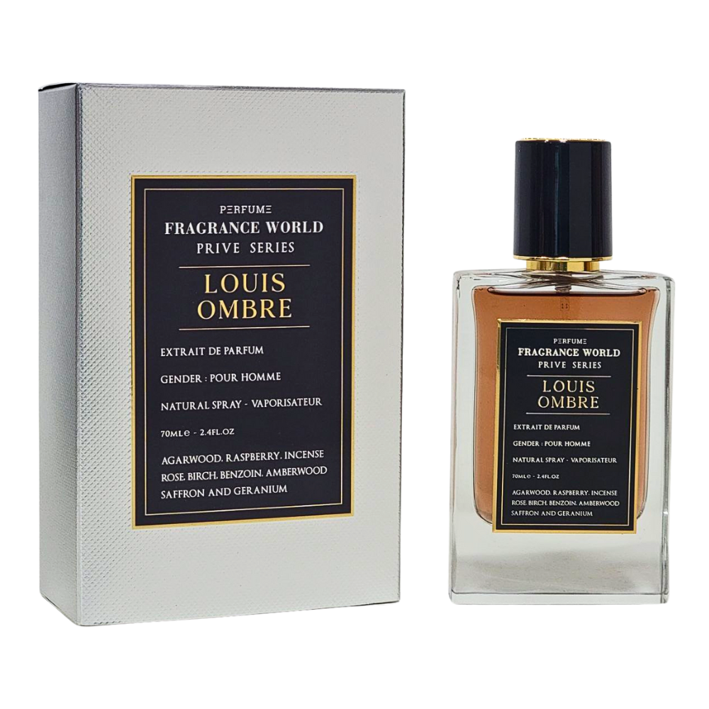 FRAGRANCE WORLD LOUIS OMBRE EDP 70ML (H) (DUPE LOUIS VUITTON OMBRE NOMADE EDP)