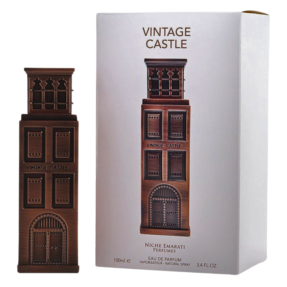 LATTAFA NICHE EMARATI PERFUMES VINTAGE CASTLE EDP 100ML (H) (DUPE VERTUS SOLE PATCHOULI EDP)