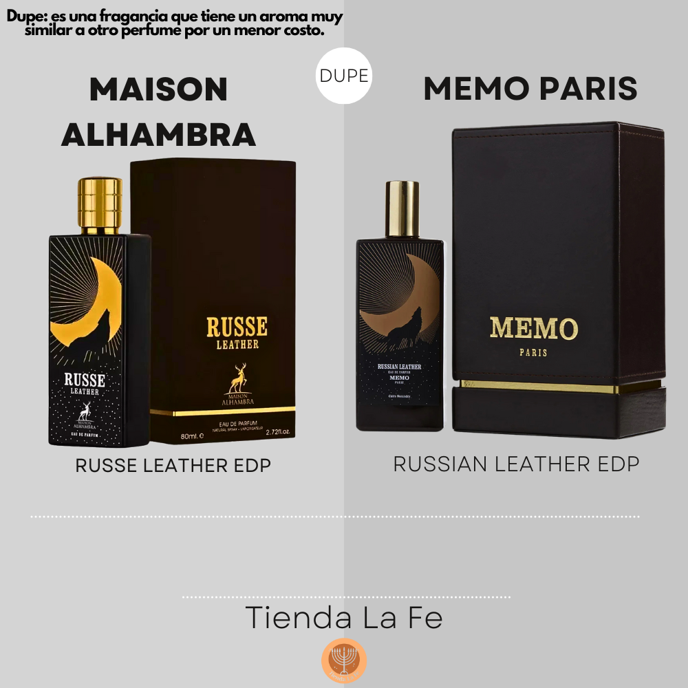 MAISON ALHAMBRA RUSSE LEATHER EDP 80ML (H) (DUPE MEMO PARIS RUSSIAN LEATHER EDP)