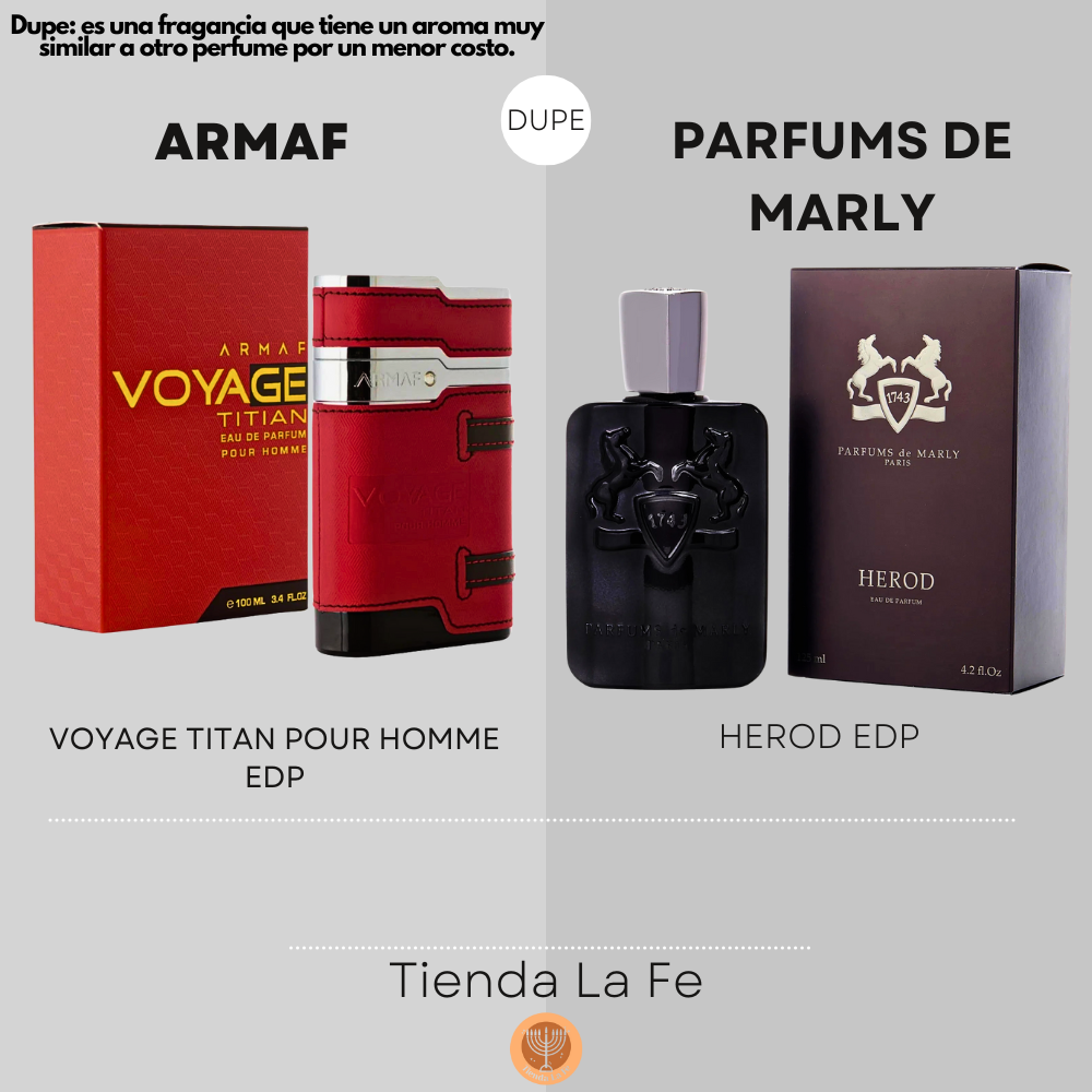 ARMAF VOYAGE TITAN POUR HOMME EDP 100ML (H) (DUPE PARFUMS DE MARLY HEROD EDP)
