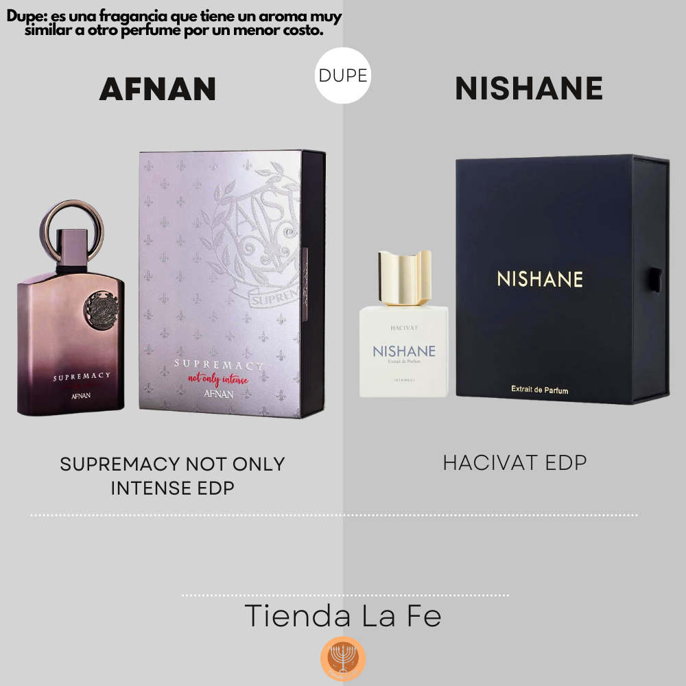 AFNAN SUPREMACY NOT ONLY INTENSE EDP 100ML (H) (DUPE NISHANE HACIVAT EDP)