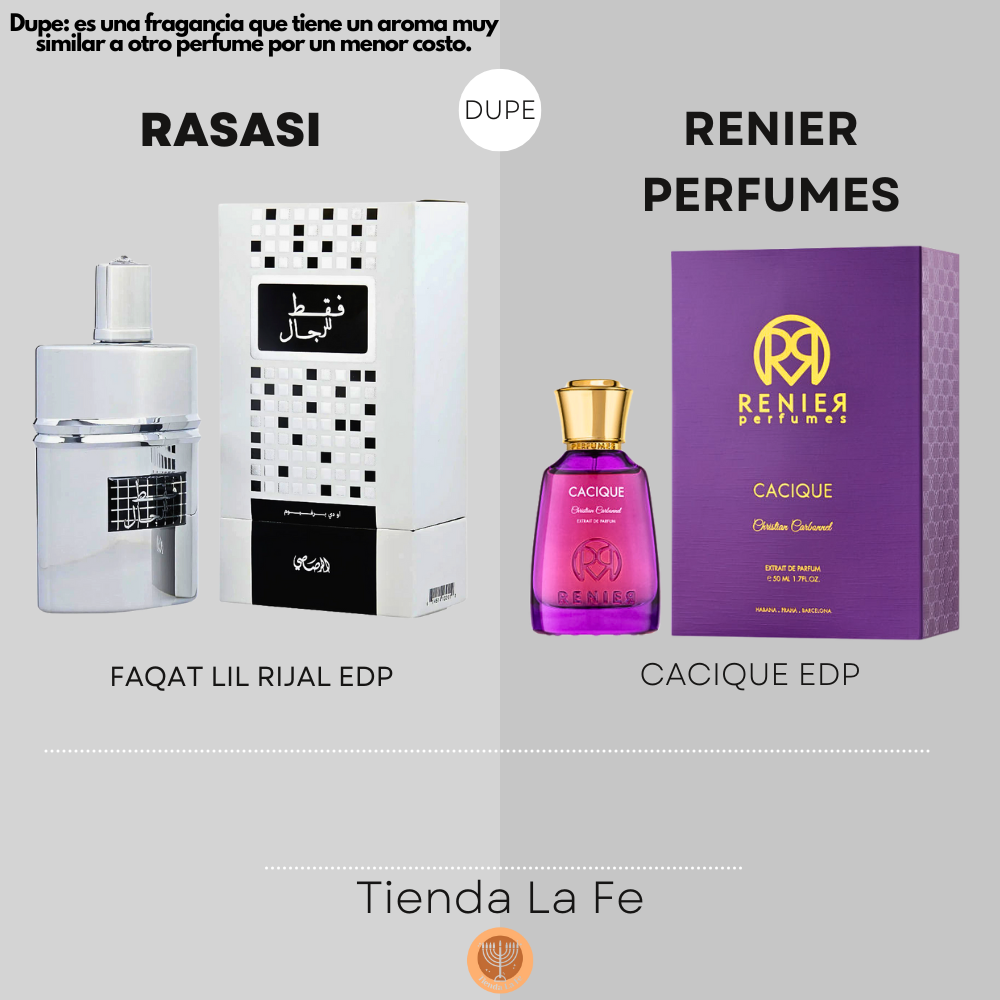 RASASI FAQAT LIL RIJAL EDP 50ML (H) (DUPE RENIER PERFUMES CACIQUE EDP)