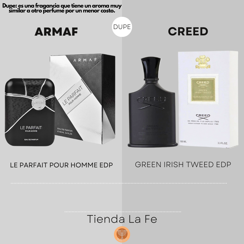 ARMAF LE PARFAIT POUR HOMME EDP 100ML (H) (DUPE CREED GREEN IRISH TWEED EDP)