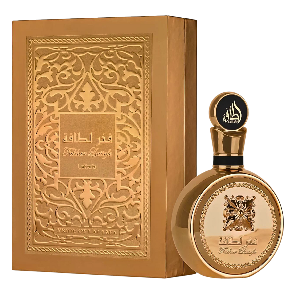 LATTAFA FAKHAR EXTRAIT GOLD EDP 100ML (H) (DUPE PACO RABANNE 1 MILLION PARFUM)