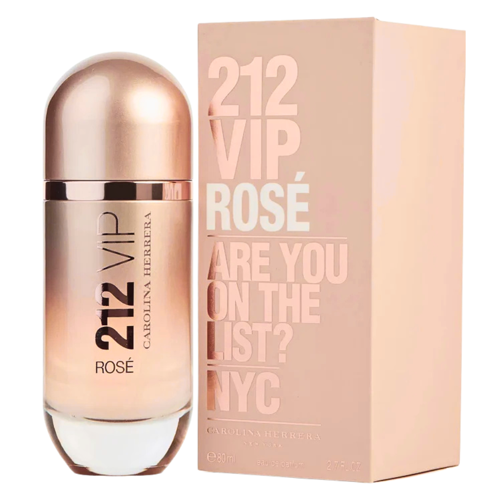 CAROLINA HERRERA 212 VIP ROSE FOR WOMEN EDP 80ML (M)