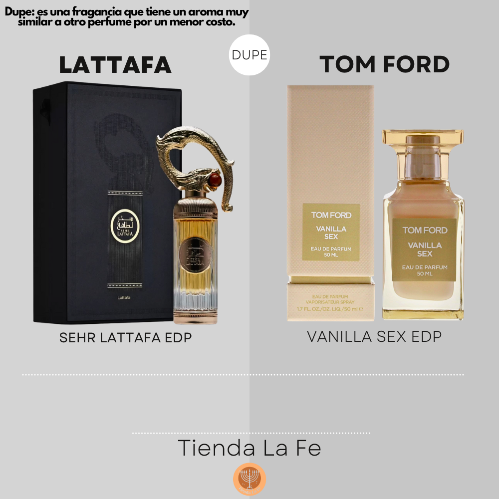 LATTAFA SEHR LATTAFA EDP 100ML (U) (DUPE TOM FORD VANILLA SEX EDP)