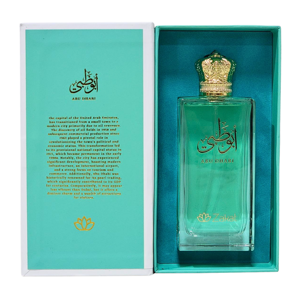 ZAKAT ABU DHABI JEWELS OF EMIRATES EDP 100ML (U) (DUPE XERJOFF ERBA PURA EDP)
