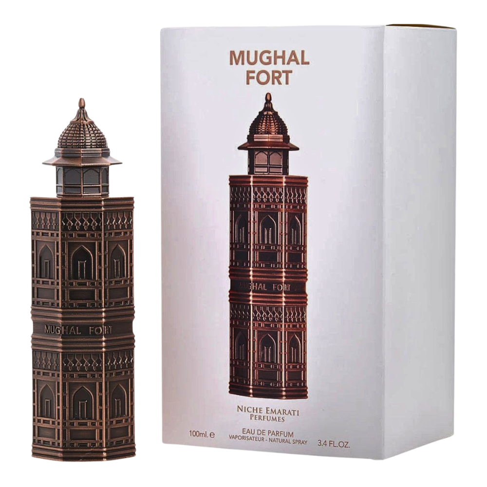 LATTAFA NICHE EMARATI PERFUMES MUGHAL FORT EDP 100ML (U) (DUPE AZZARO THE MOST WANTED INTENSE EDP)