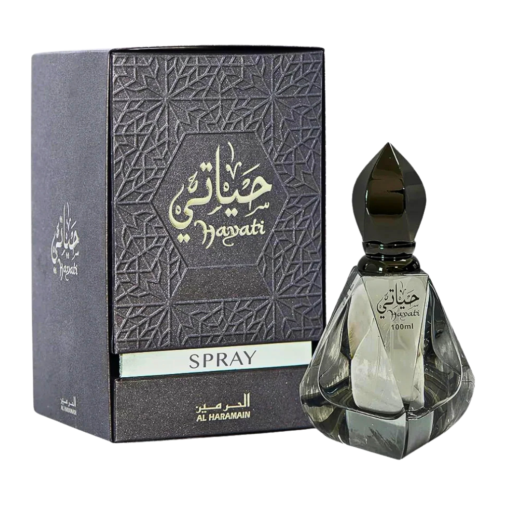 AL HARAMAIN HAYATI SPRAY EDP 100ML (U) (DUPE ATTAR COLLECTION MUSK KASHMIR EDP)