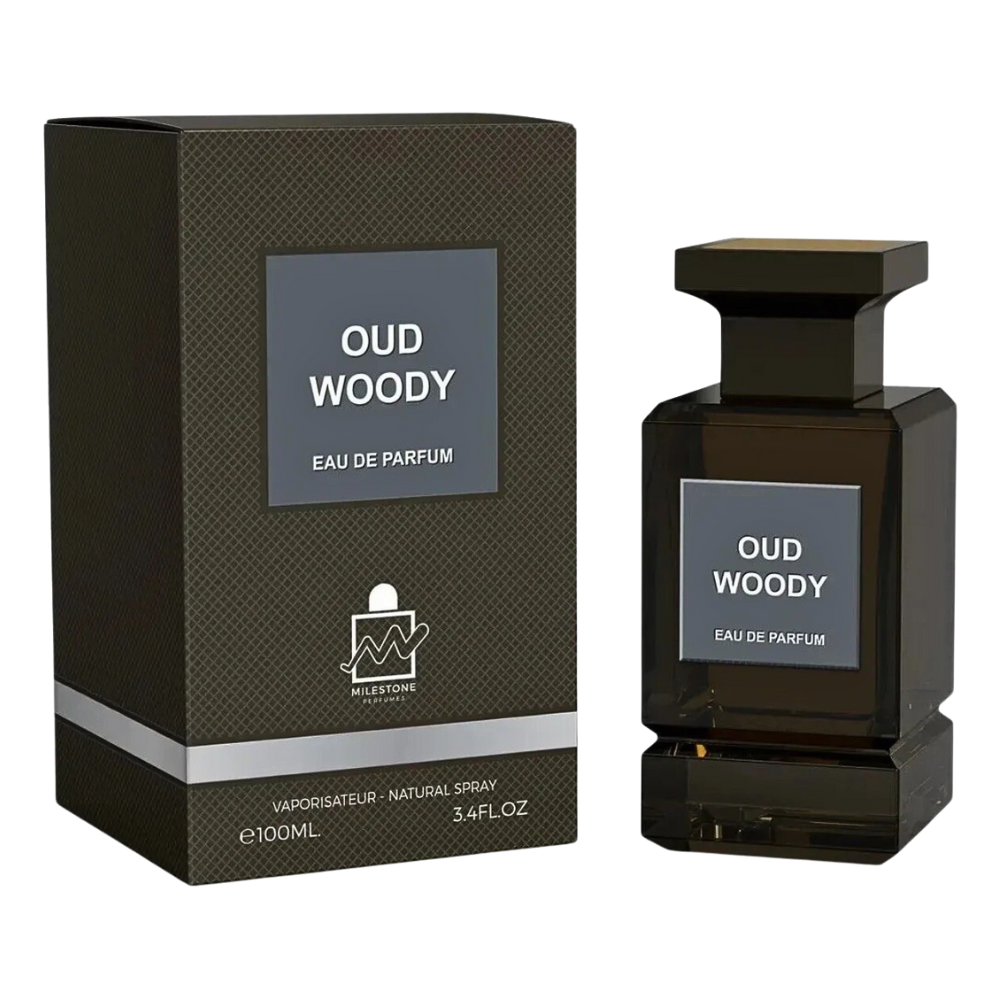 MILESTONE OUD WOODY EDP 100ML (U) (DUPE TOM FORD OUD WOOD EDP)