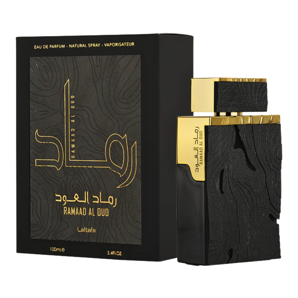 LATTAFA RAMAAD AL OUD EDP 100ML (U) (DUPE VERSACE OUD NOIR POUR HOMME EDP)
