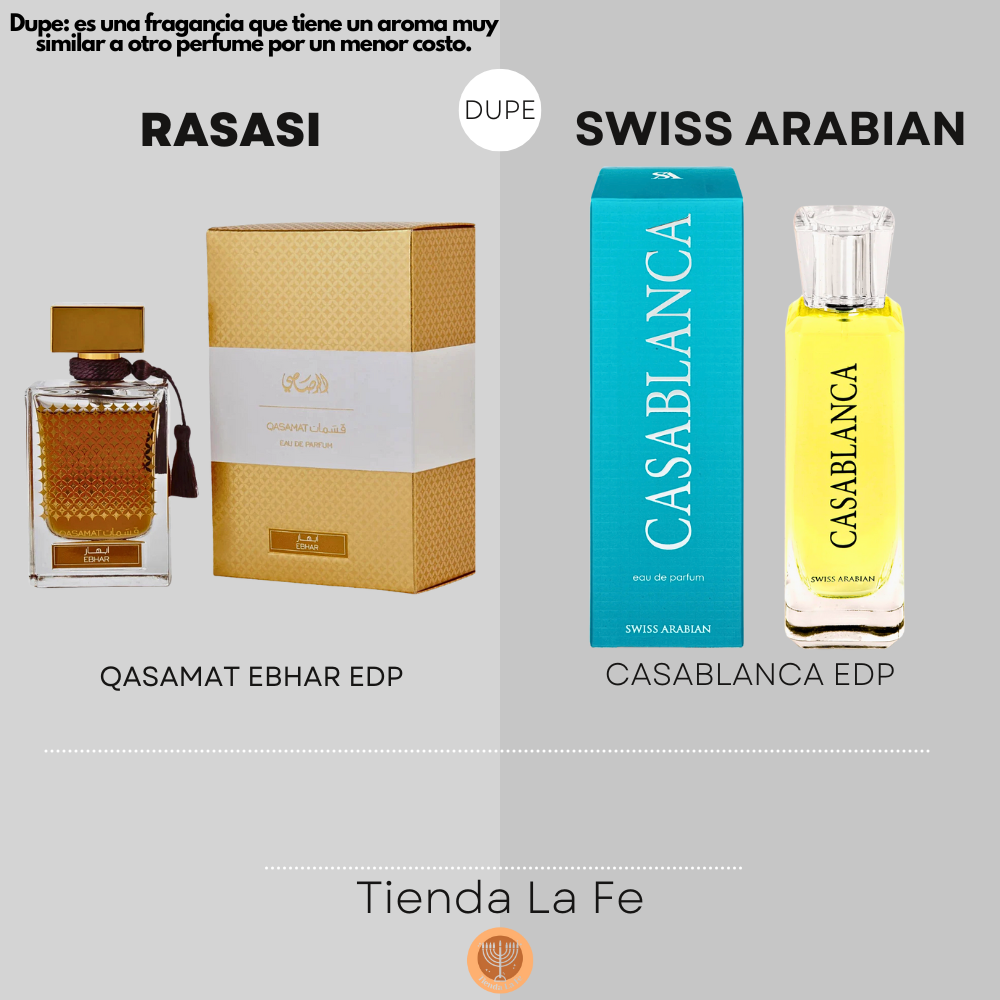 RASASI QASAMAT EBHAR EDP 65ML (M) (DUPE SWISS ARABIAN CASABLANCA EDP)