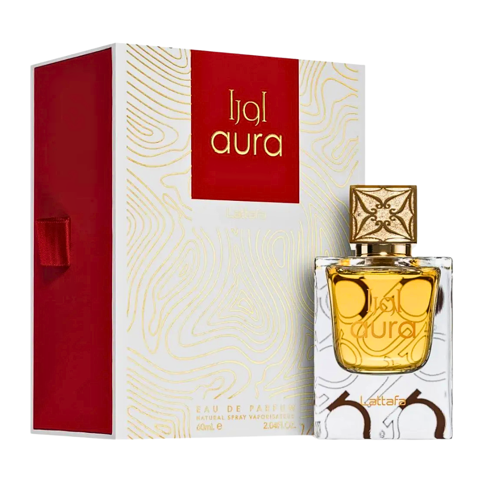 LATTAFA AURA EDP 60ML (U) (DUPE MAISON FRANCIS KURKDJIAN BACCARAT ROUGE 540 EDP)