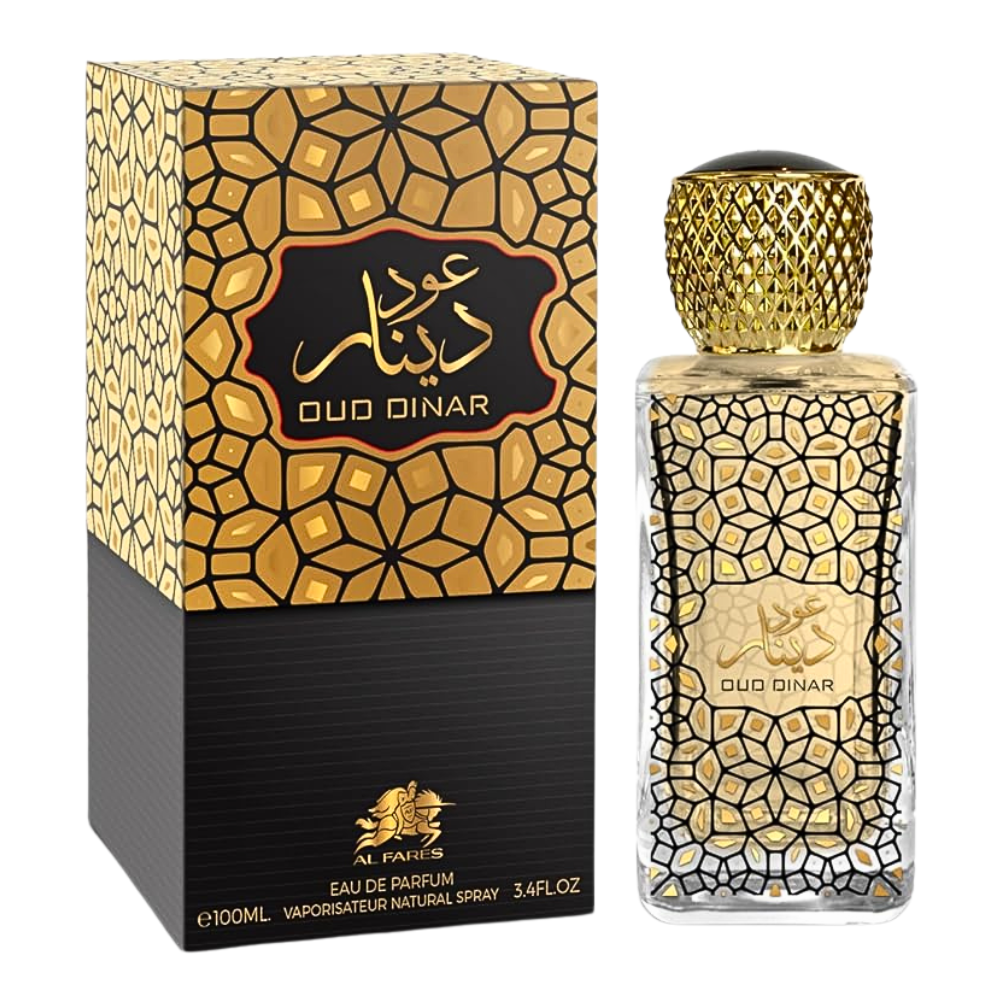 AL FARES OUD DINAR EDP 100ML (U) (DUPE MONTALE AOUD QUEEN ROSES EDP)