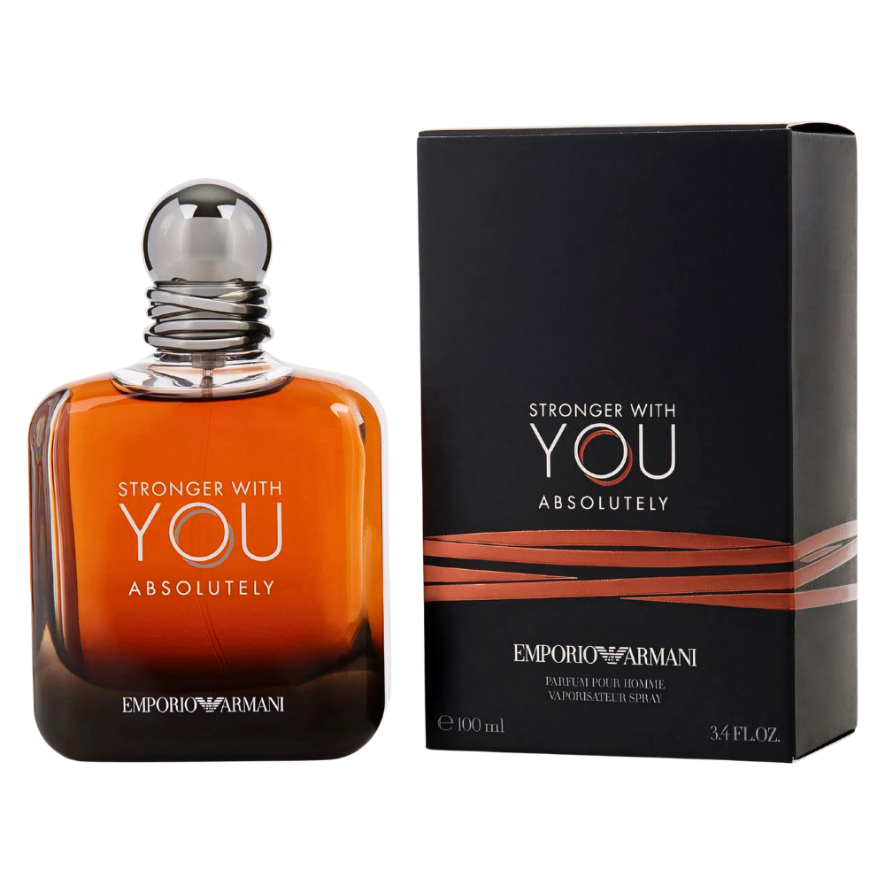 GIORGIO ARMANI EMPORIO ARMANI STRONGER WITH ABSOLUTELY POUR HOMME PARFUM 100ML (H)