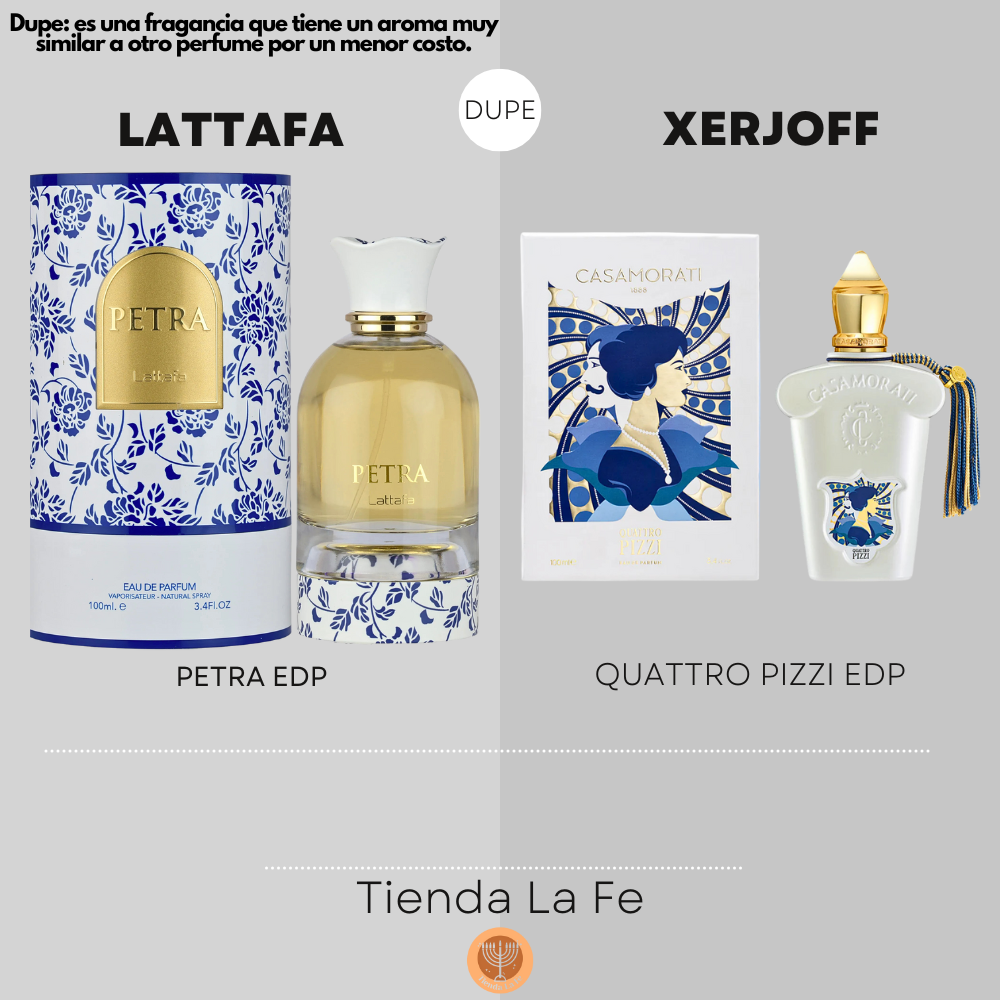 LATTAFA PETRA EDP 100ML (M) (DUPE XERJOFF QUATTRO PIZZI EDP)