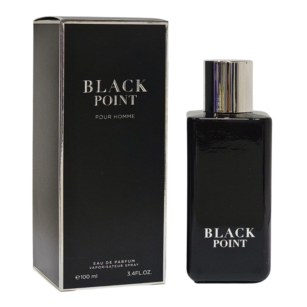BLACK POINT POUR HOMME EDP 100ML (H) (AROMA SIMILAR GIORGIO ARMANI CODE EDT)