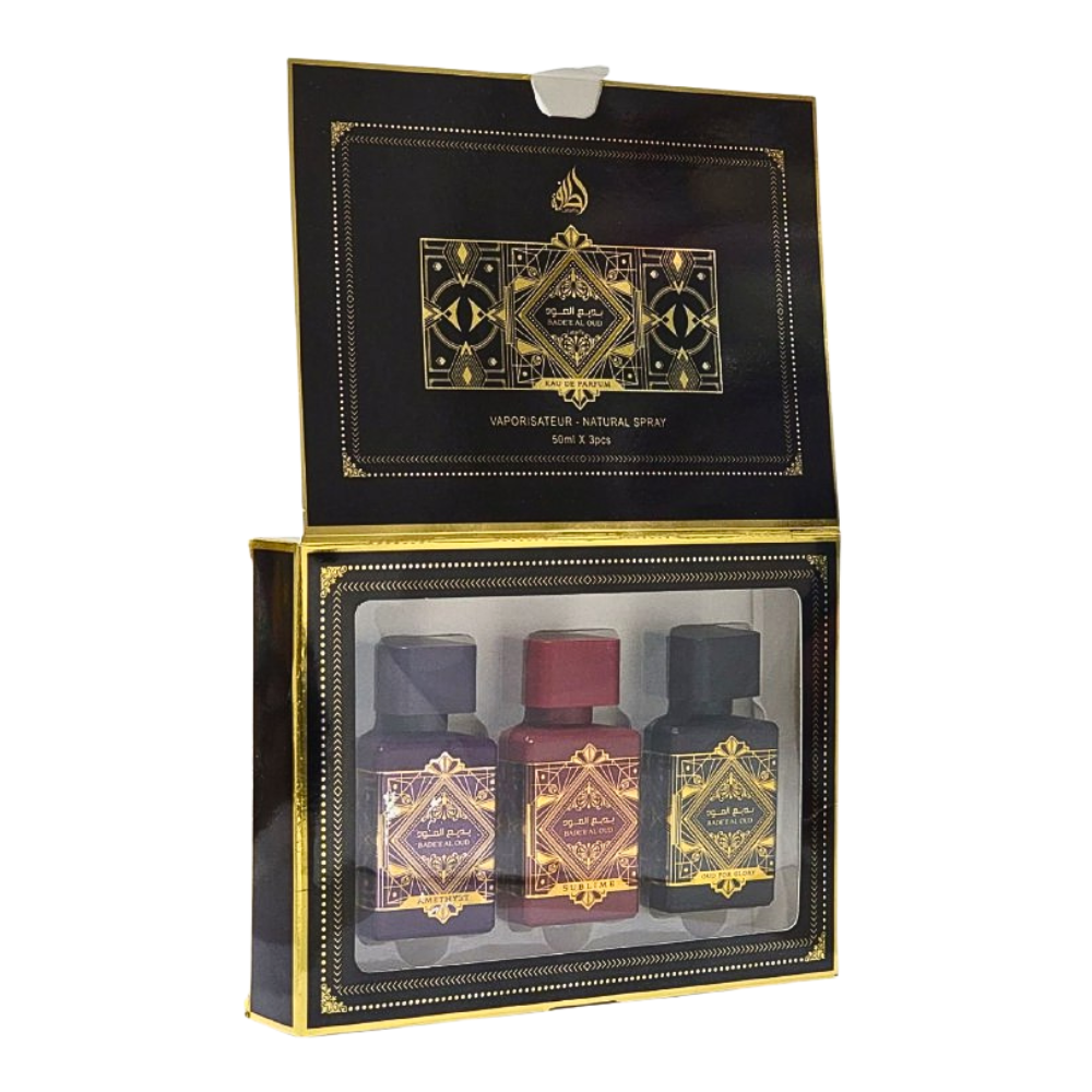 SET BADEE AL OUD ECONOMICO DE BUENA CALIDAD EDP 50MLX3 (H)